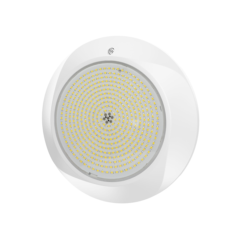 luz de piscina montada en la pared